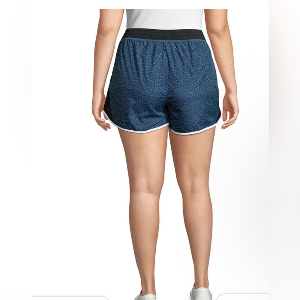 Just My Size by Hanes Women's Active Blue Athletic Shorts - Picture 4 of 4